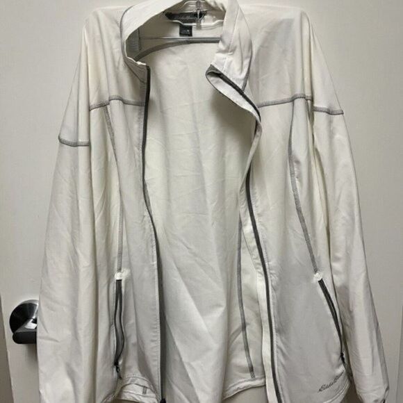 Eddie Bauer White Jacket Size Medium Female - Picture 4 of 7